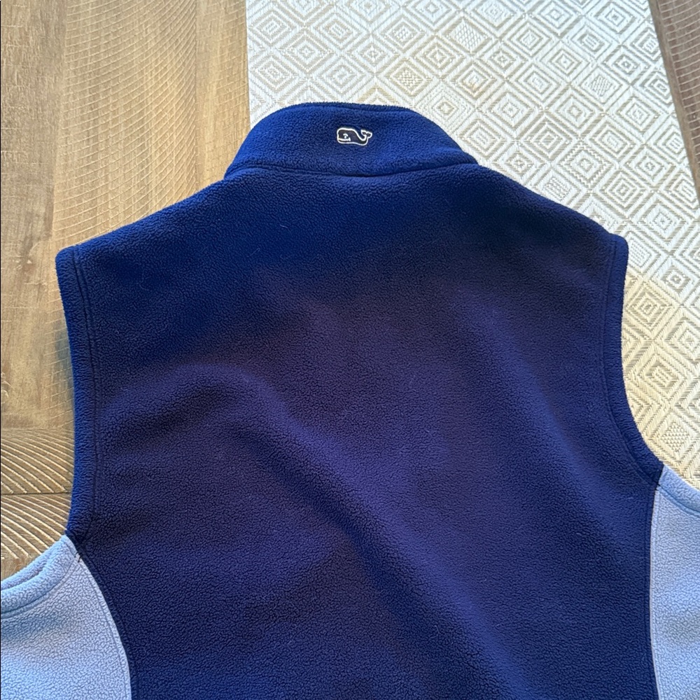 Vineyard Vines Navy Fleece Vest. Women’s Size XS. - Picture 14 of 16